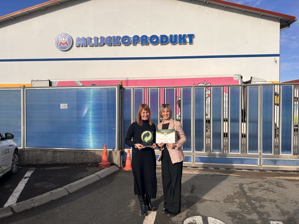 Green Dot Certificate for Mlijekoprodukt