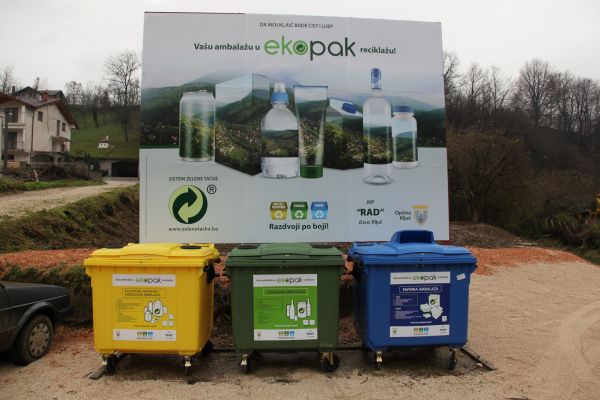 The Ključ Municipality receives 45 containers and vehicle for separate collection of packaging Waste