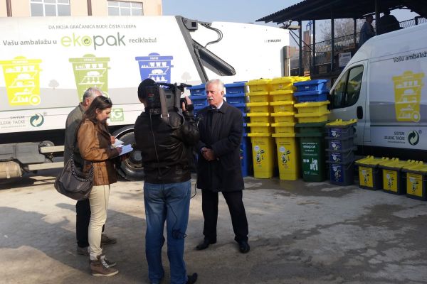 All educational institutions in the Municipality of Gracanica are enabled to participate in the recycling of packaging waste