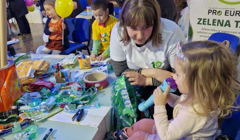 Zelena tačka na dječijem festivalu “Kids Kinđurijada”