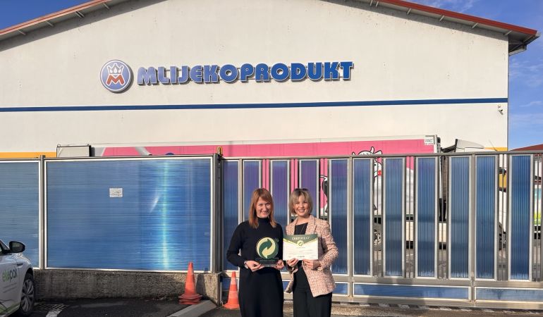  Green Dot Certificate for Mlijekoprodukt