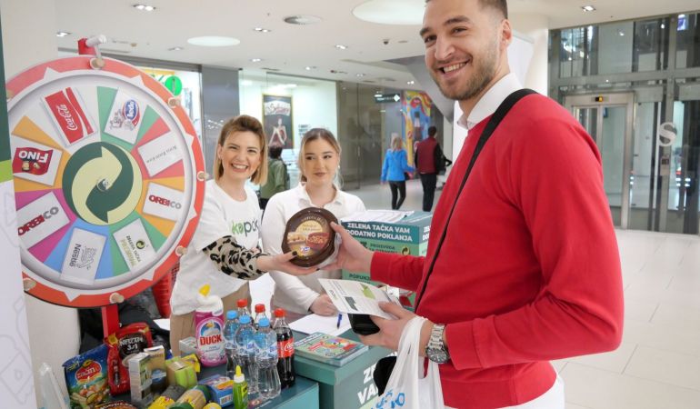 Nastavak promocija Zelene tačke: Konzum u Importanne Centru Sarajevo bio ...