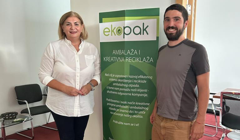 Italian journalist Giorgio Kaldor visited Ekopak