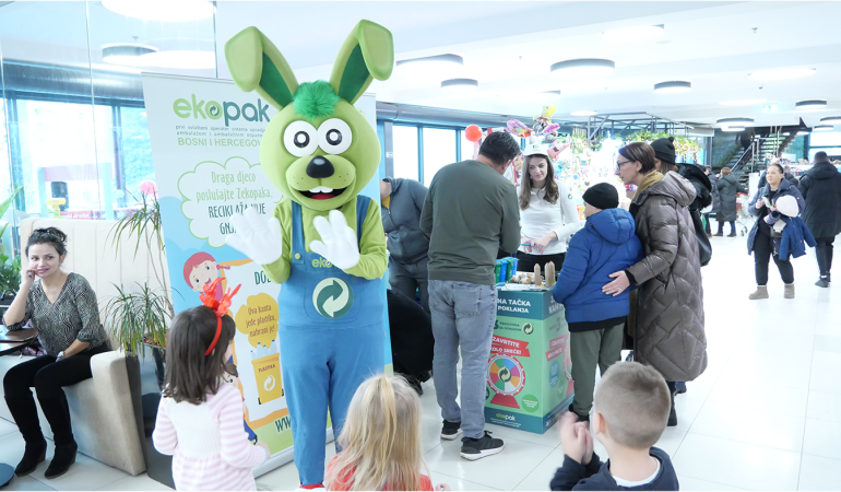 Održana promocija Zelene tačke u Mercatoru – zabava za cijelu porodicu