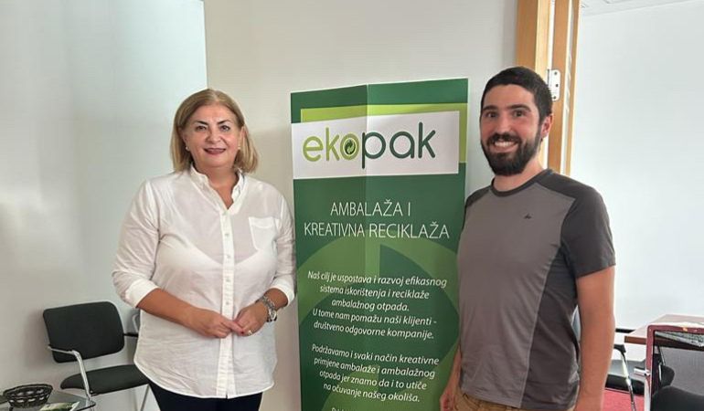 Italian journalist Giorgio Kaldor visited Ekopak