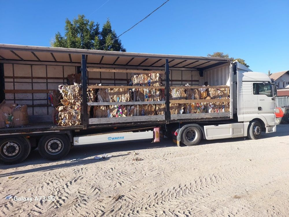 Public Utility Company Tomislavgrad has delivered new quantities of packaging waste to the Ekopak system