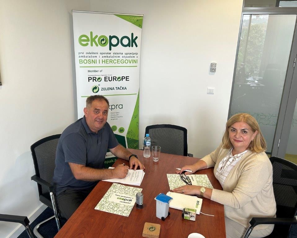 Ekopak and JKP Standard Konjic are developing a primary selection system for packaging waste from municipal waste in Konjic