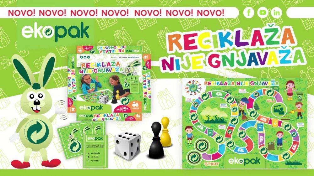 Ekopak slikovnica - RECIKLAŽA NIJE GNJAVAŽA