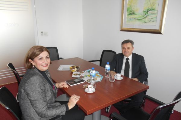 Mr. Senad Oprašić, Chief of the Environmental Protection Department at the Ministry of Foreign Trade and Economic Relations of BiH Visits Ekopak