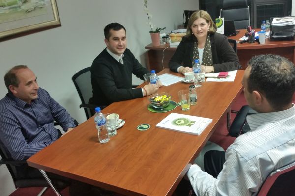 The meeting about establishment of Green Dot System in Velika Kladuša held in the premises of Ekopak