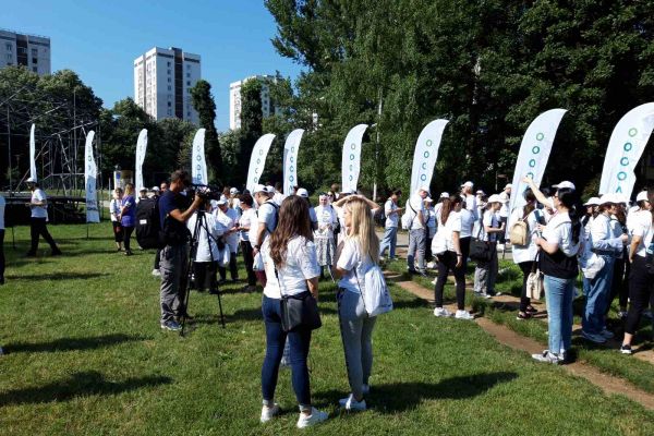 This year's project 'From spring to sea' started with the cleaning action in Sarajevo