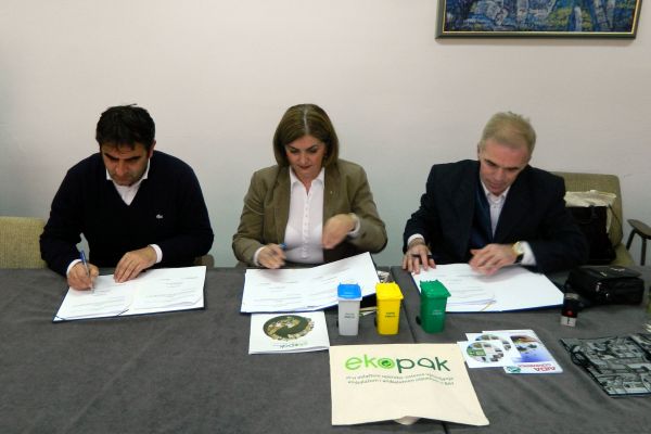 The first municipality in the Sarajevo Canton enters in the system of recycling and recovery of packaging waste