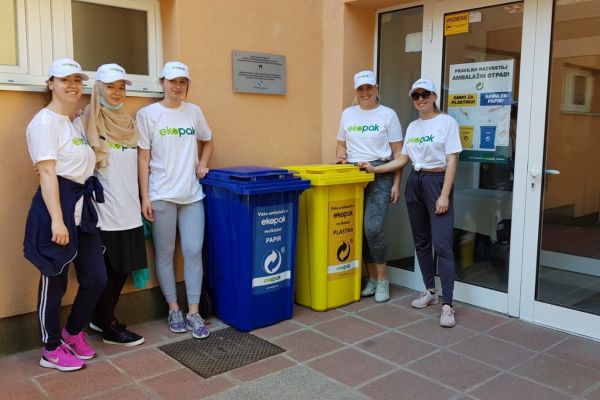 World Environment Day-Ekopak introduced Bjelave Student Center into the recycling system
