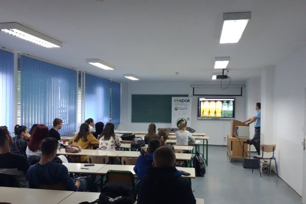 Ekopak held another workshop for PMF students in Sarajevo