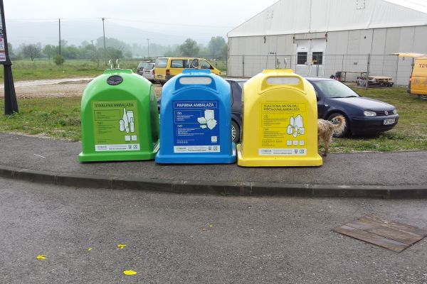 At the International business and enterpreneuership fair Grapos-Expo in Gračanica, Komus and Ekopak promoted the system of separate packaging waste collection
