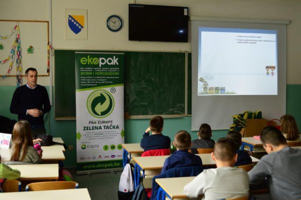 Ekopak held trainings in three primary schools in Municipality Centar Sarajevo