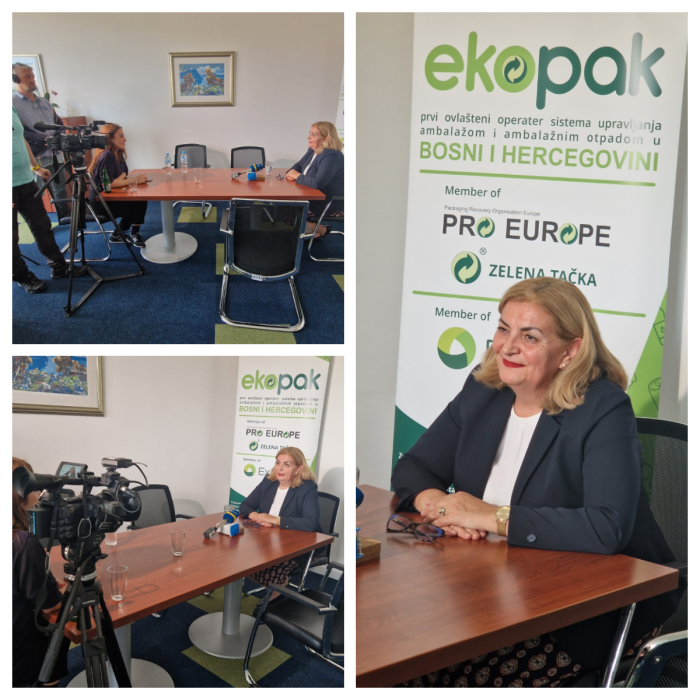 Ekopak hosted the team from the tv-show