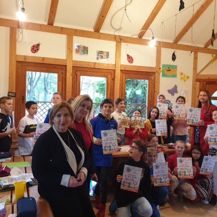 Ekopak held creative workshop for children from Elementary School 
