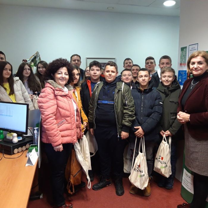 Pupils from Elementary School 'Mula Mustafa Bašeskija' from Kakanj visited Ekopak